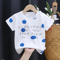 Grow Boy Dinosaur Pattern T-shirt - PrettyKid