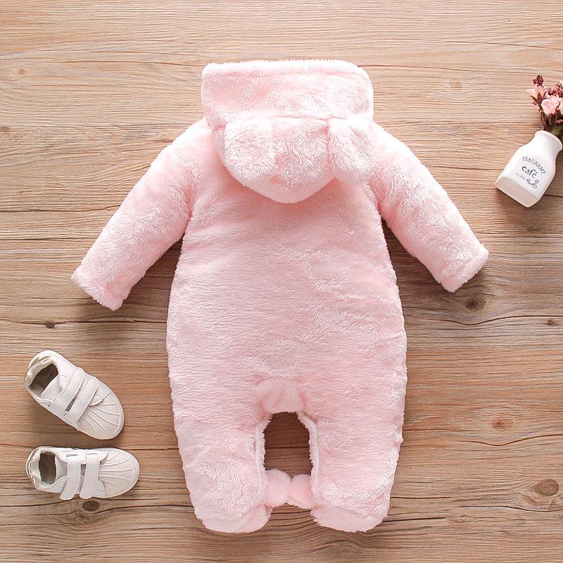 Winter Rabbit Thick Jumpsuit for Baby - PrettyKid