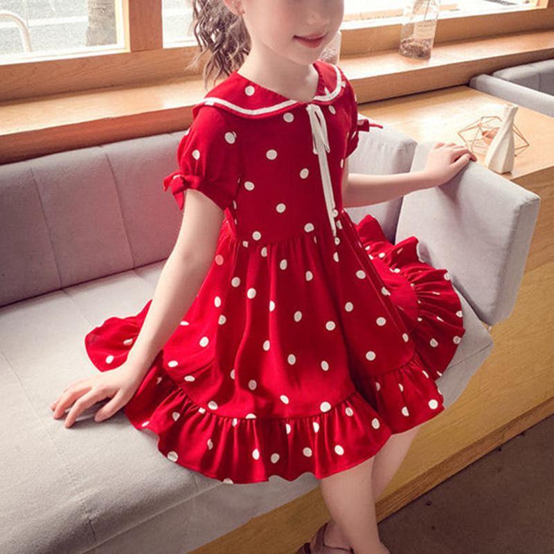 Polka Dot Dress for Girl Children's Clothing - PrettyKid