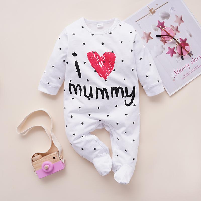 Casual Heart-shaped Stripes Dot Jumpsuit Children's clothing wholesale - PrettyKid