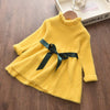 Sweet Solid Dress for Toddler Girl - PrettyKid