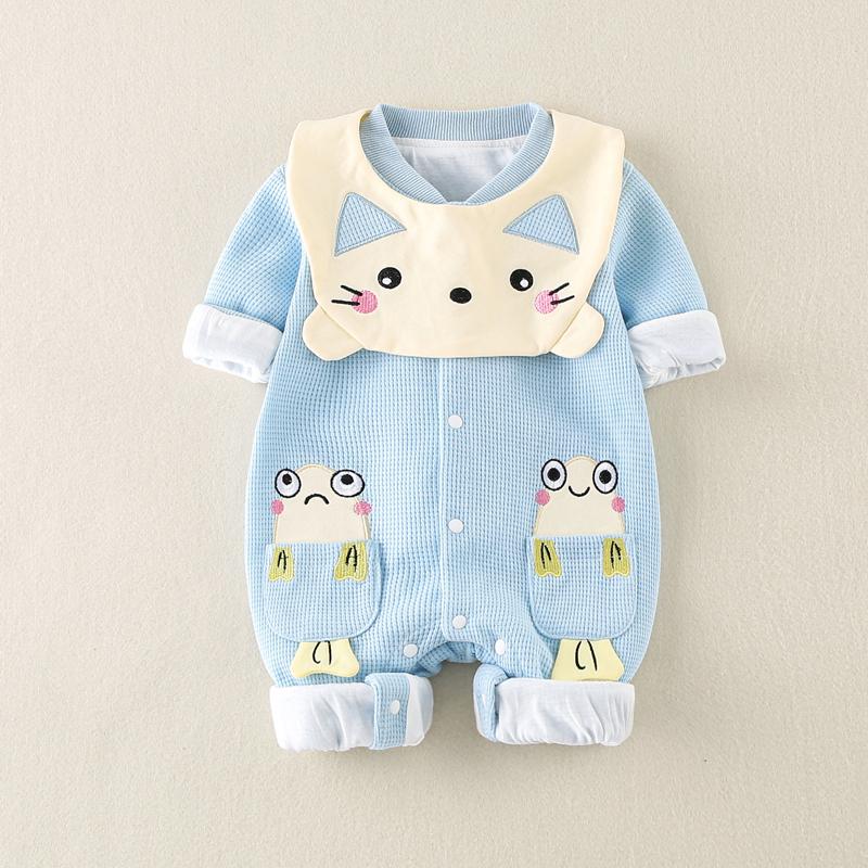 Cat Pattern Jumpsuit for Baby - PrettyKid