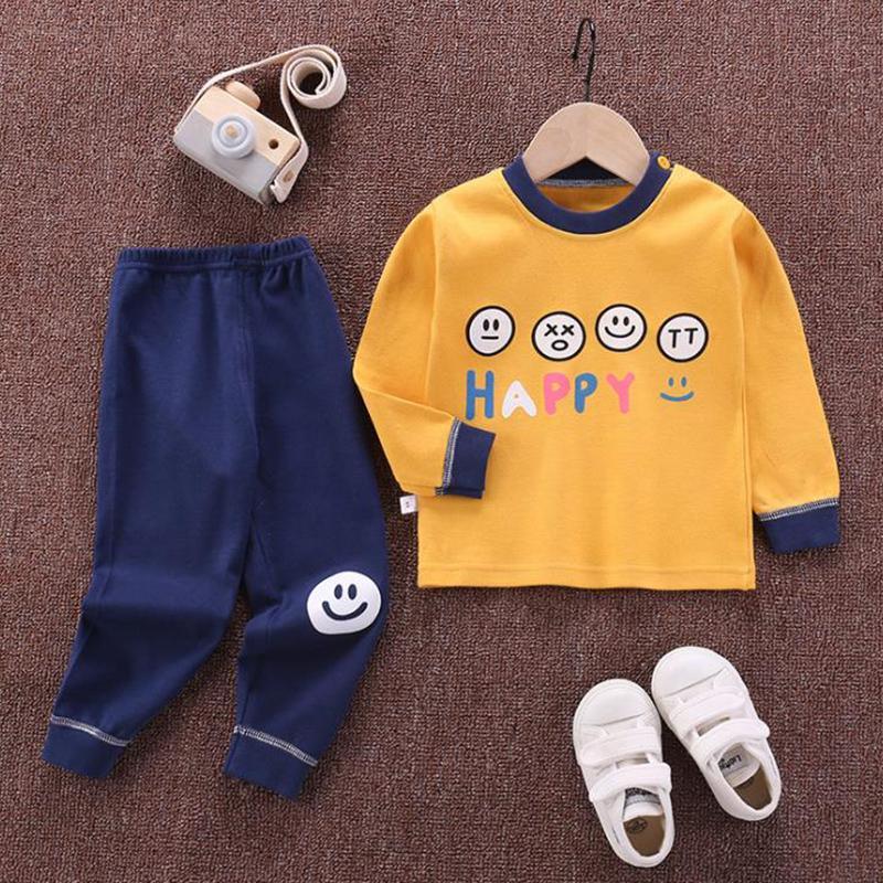 2-piece Cartoon Design Pajamas Sets for Children Boy - PrettyKid