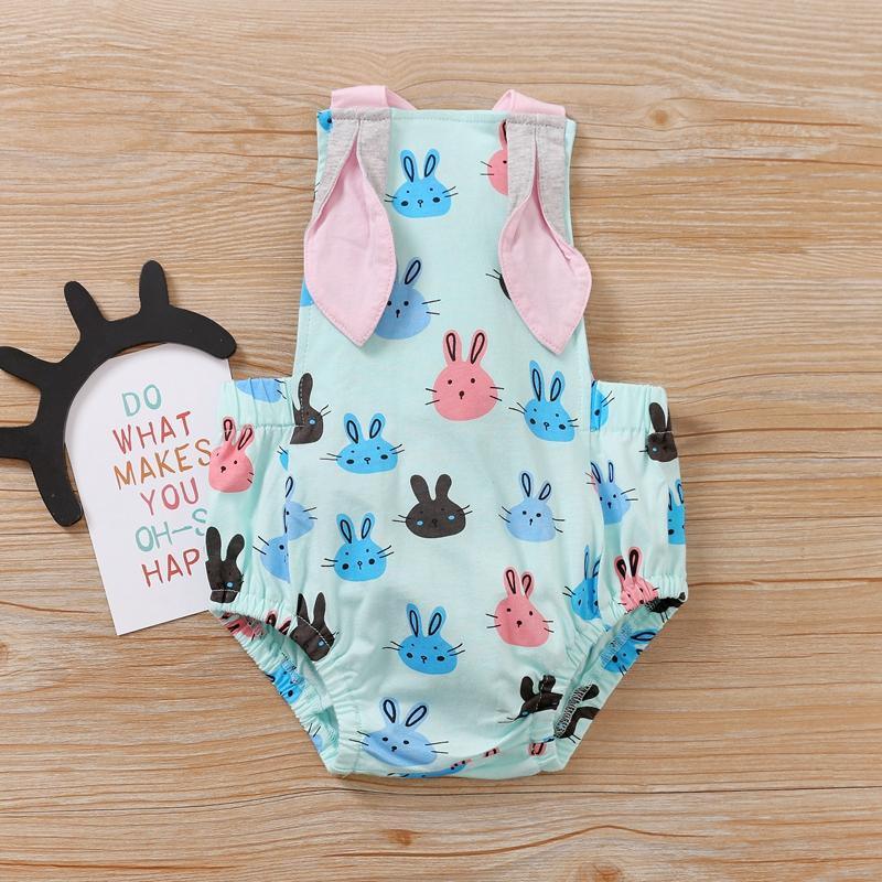 Animal Rabbit Bodysuit for Baby Girl Wholesale children's clothing - PrettyKid