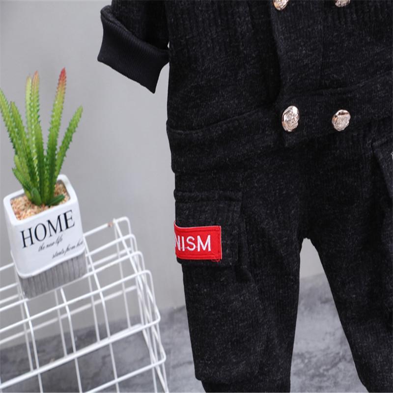 2-piece Solid Jacket & Pants for Children Boy - PrettyKid