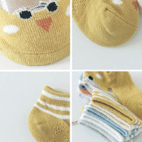 5-piece Cartoon Design Yarn Socks - PrettyKid