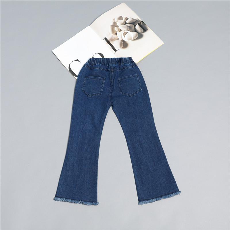 Grow Girl Denim Flared Pants - PrettyKid