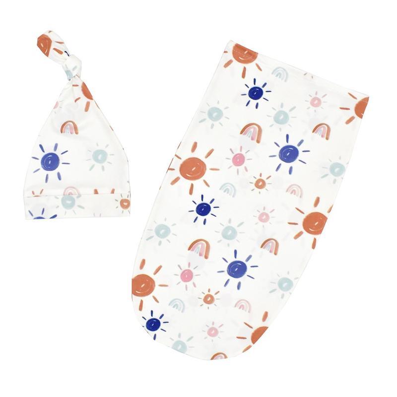 2-piece Baby Sleeping Bag Cap Set - PrettyKid