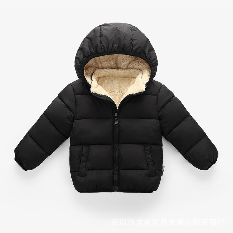 Solid Thick Puffer Jacket for Children Boy - PrettyKid