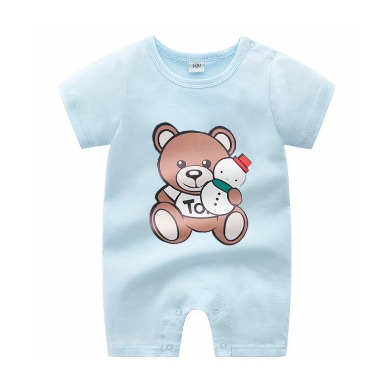 Bear Pattern Jumpsuit for Baby Children's clothing wholesale - PrettyKid