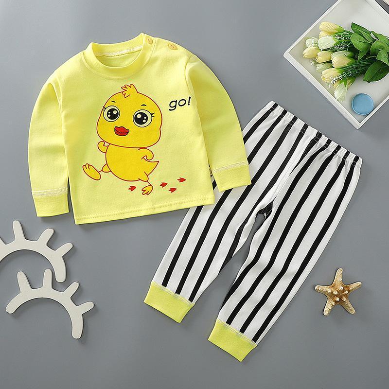 2-piece Cartoon Pattern Pajamas Sets for Children Boy - PrettyKid