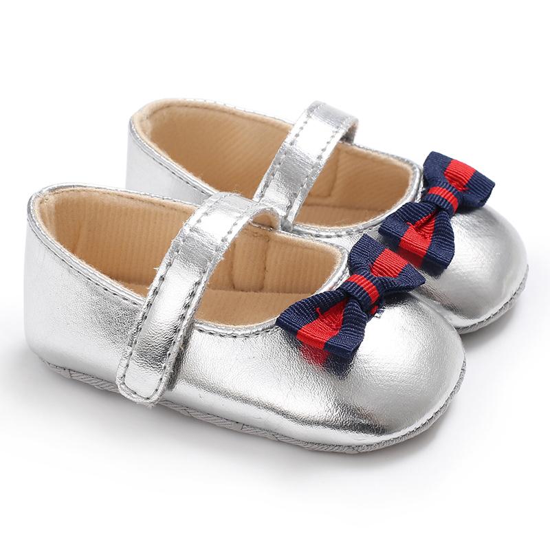 Velcro Design Bow Decor Soft Shoes for Baby Girl Wholesale children's clothing - PrettyKid
