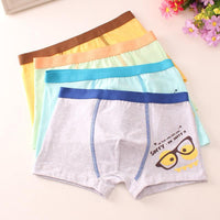 Toddler Boy 4pcs Glasses Pattern Panties - PrettyKid