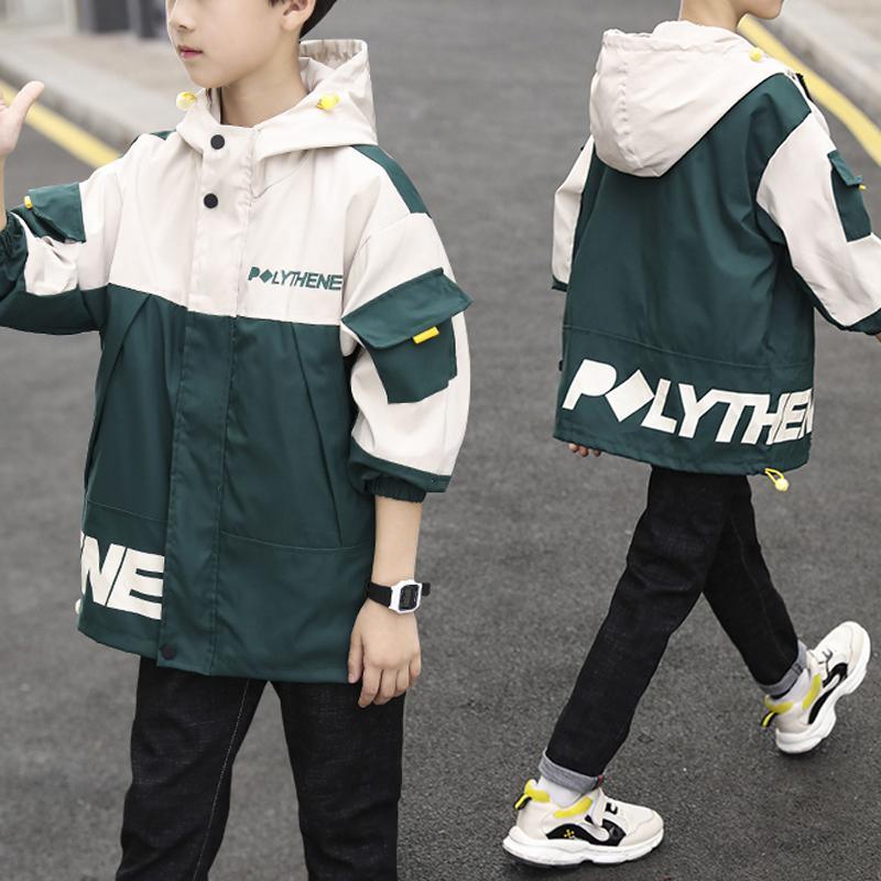 Color-block Hooded Jacket for Boy - PrettyKid