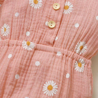 Baby Girl Floral Pattern Bodysuit - PrettyKid