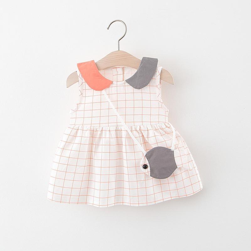 Grow Girl Cute Plaid Dress - PrettyKid