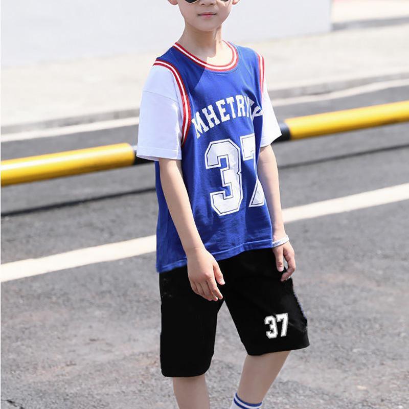 Boy Quick-drying Breathable Basketball Jerseys - PrettyKid