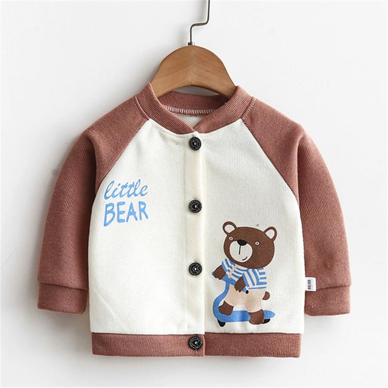 Bear Pattern Coat for Children Boy - PrettyKid