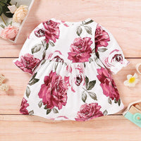 Floral Printed Dress for Baby Girl - PrettyKid