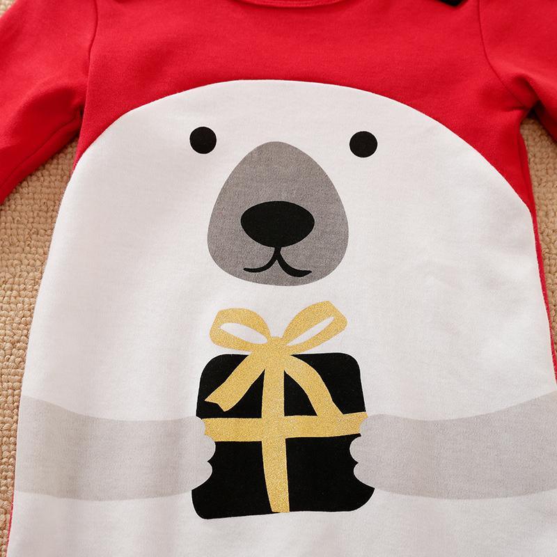 Bear Pattern Jumpsuit for Baby Boy - PrettyKid