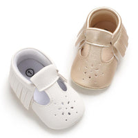 Daily Round Toe Solid Velcro Baby Shoes Children's clothing wholesale - PrettyKid