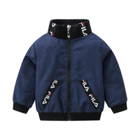 Letter Pattern Jacket for Children Boy - PrettyKid