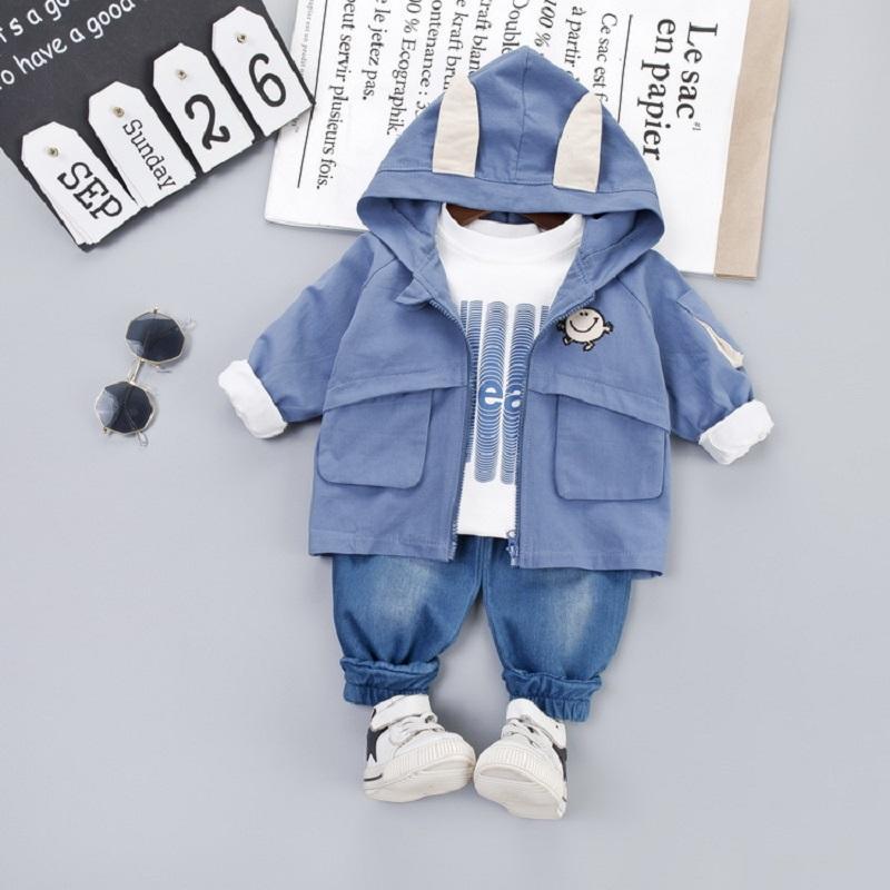 3-piece Coat & Sweatshirt & Pants for Children Boy - PrettyKid