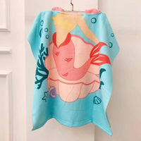 Cartoon Print Beach Towel - PrettyKid