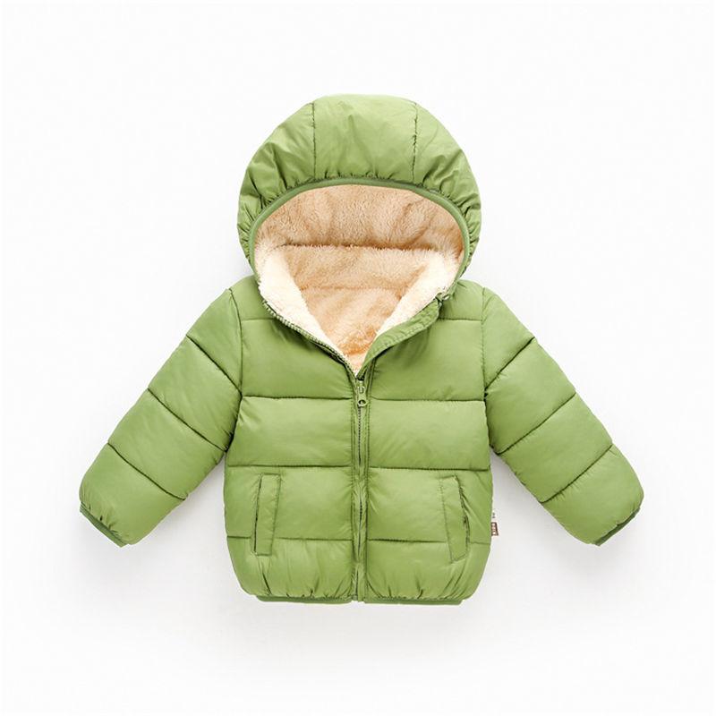 Solid Thick Puffer Jacket for Children Boy - PrettyKid