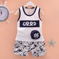 2PCS Fashion Sport Design Top and Pants - PrettyKid