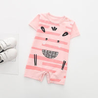 Cute Cartoon Printed Bodysuit for Baby Girl Wholesale children's clothing - PrettyKid