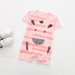Cute Cartoon Printed Bodysuit for Baby Girl Wholesale children's clothing - PrettyKid