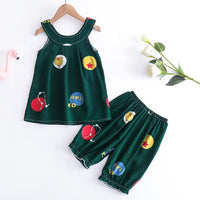 Animal Printed Pajamas Sets Wholesale children's clothing - PrettyKid