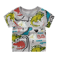 Cartoon Pattern T-shirt for Boy - PrettyKid