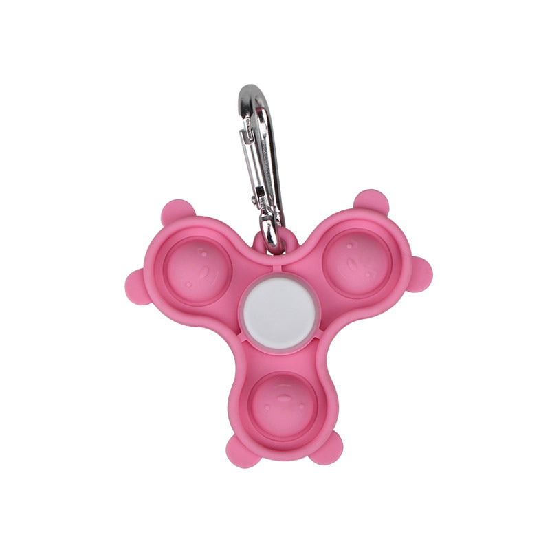 Bear Shape Silicone Pop Its Fidget Toy Fidget Spinner - PrettyKid