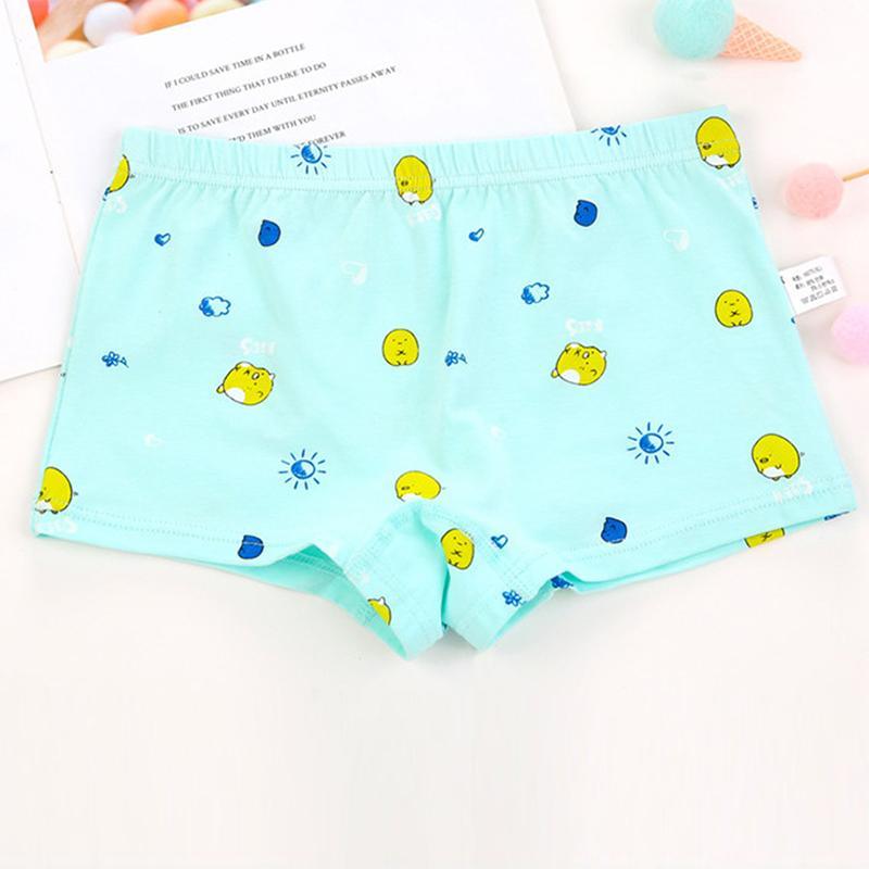 Toddler Boy 4pcs Cartoon Pattern Panties - PrettyKid