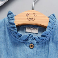 Fashion Cute Denim Dress - PrettyKid