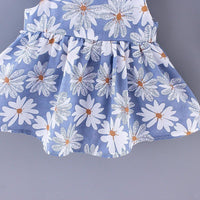 2-piece Pretty Dress with Hat Wholesale children's clothing - PrettyKid