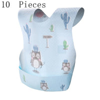 10-piece Cartoon Disposable Bib - PrettyKid