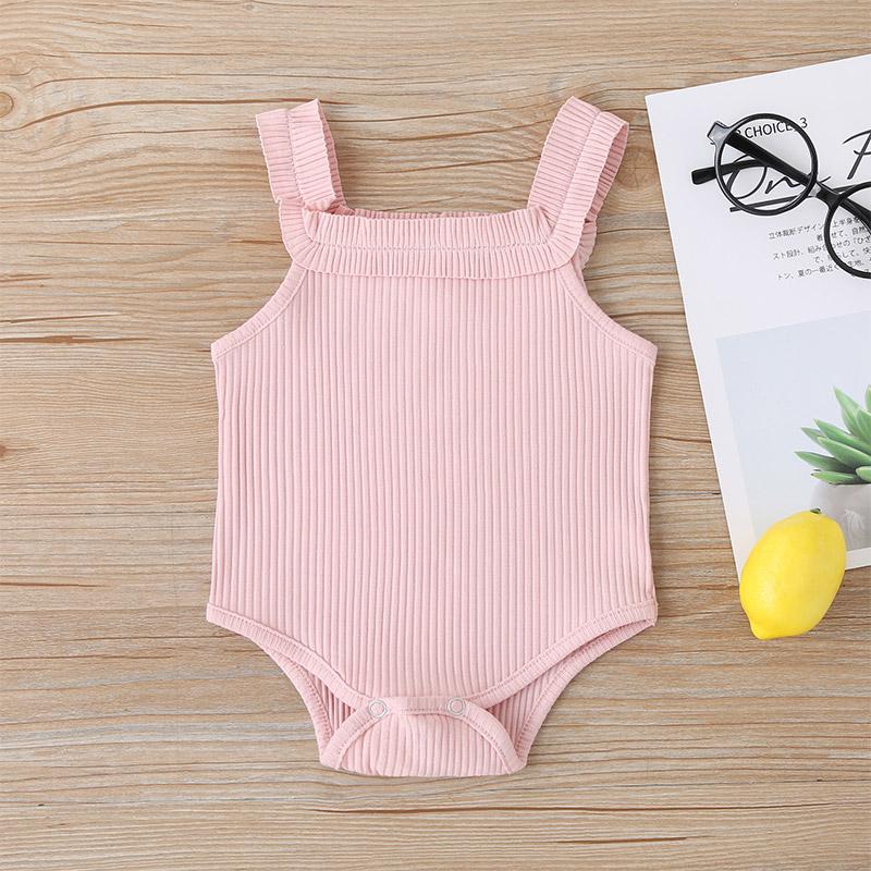 Solid Bodysuit for Baby Girl Wholesale children's clothing - PrettyKid