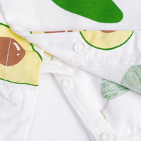 Cartoon Fruit Pattern Bodysuits for Baby - PrettyKid