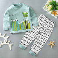 2-piece Cartoon Pattern Pajamas Sets for Children Boy - PrettyKid