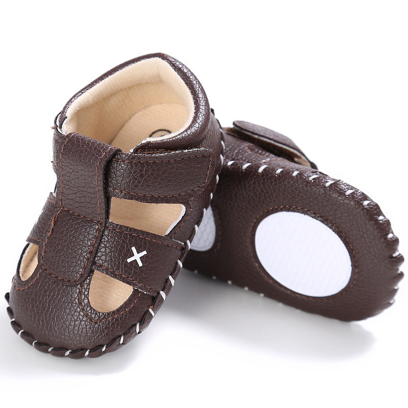 0-1Y Summer Solid Baby Toddler Sandals Wholesale Baby Wear - PrettyKid