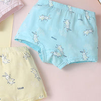 Toddler Boy 4pcs Rabbit Pattern Panties - PrettyKid