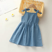 Cotton Solid Dress for Girl - PrettyKid