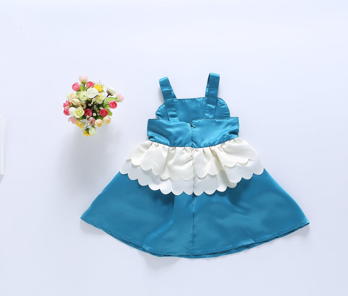 Toddler Girls Swan Dress Suspender Skirt Princess Skirt - PrettyKid