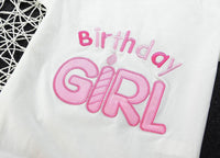 Toddler Girls Letters Print Top Cake Tutu Dress Pleated Princess Skirt - PrettyKid