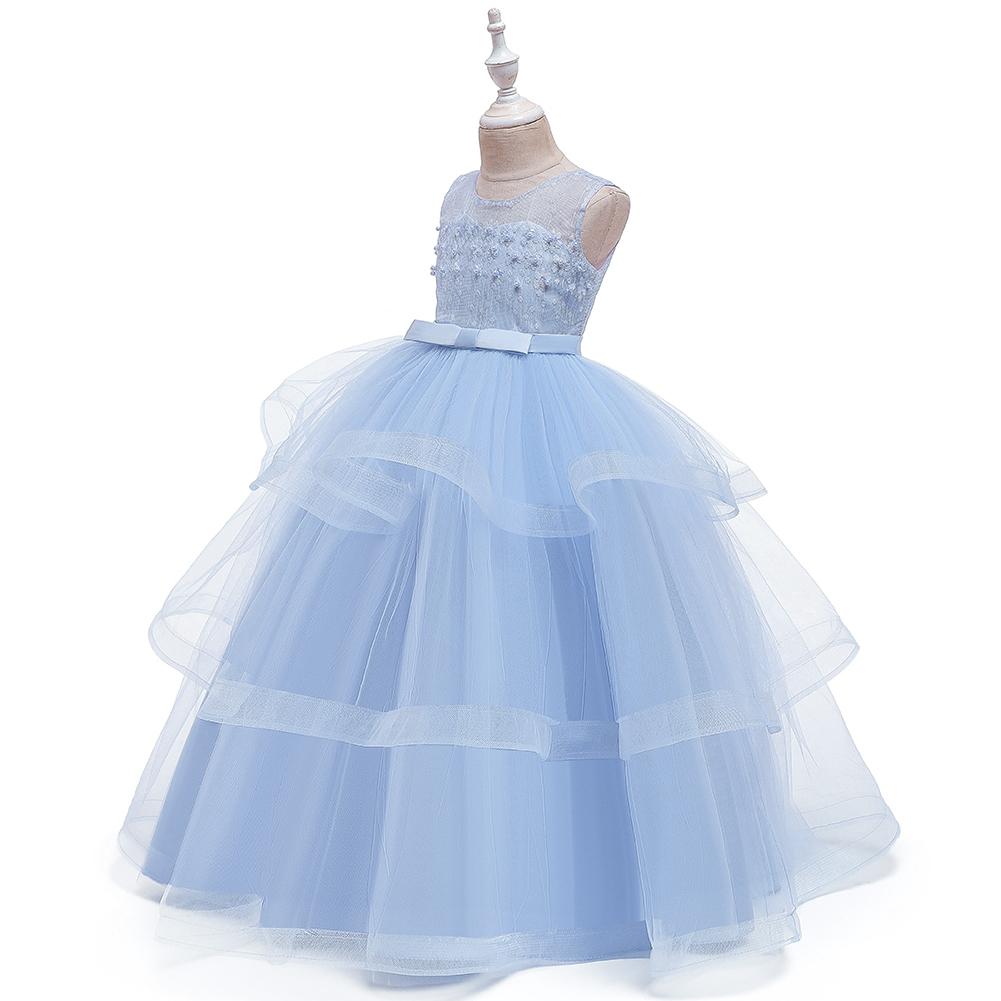 Long Section Children's Dress Princess Dress Girls Dress Tutu Skirt - PrettyKid