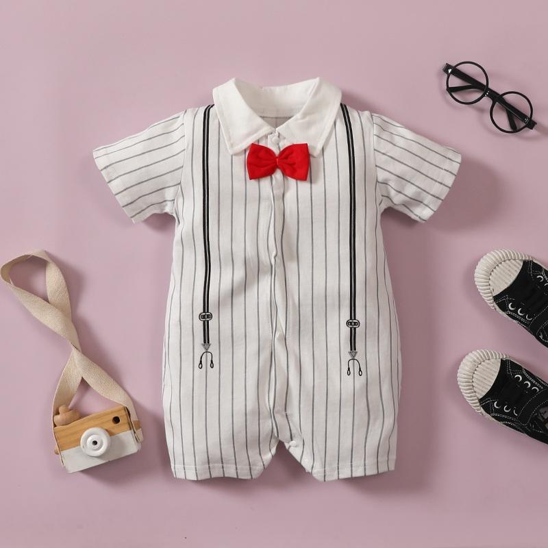 Baby Boy Gentleman Jumpsuit - PrettyKid