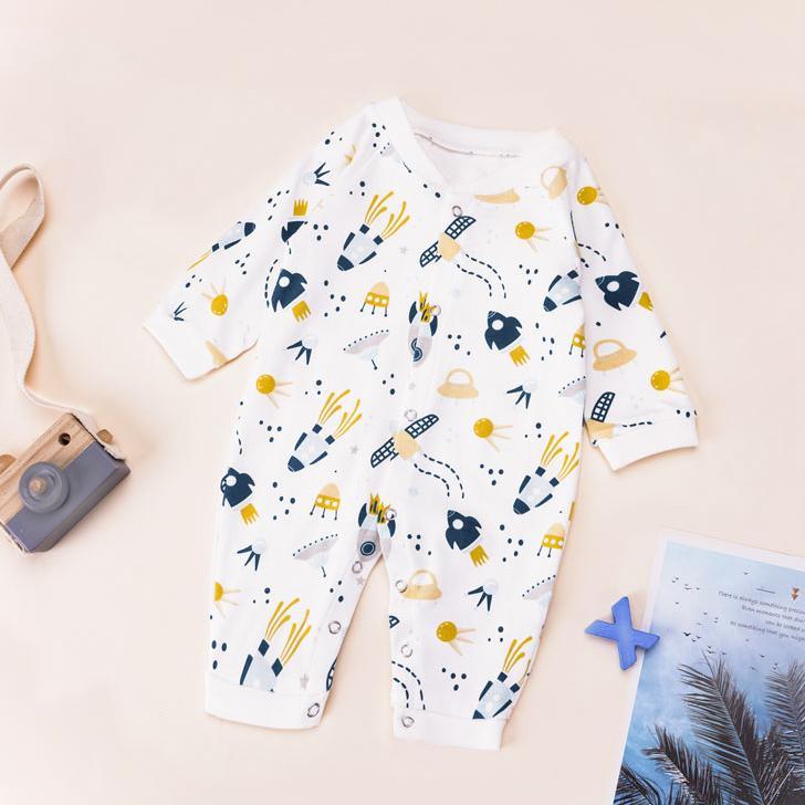 Galaxy Pattern Jumpsuit for Baby Boy - PrettyKid